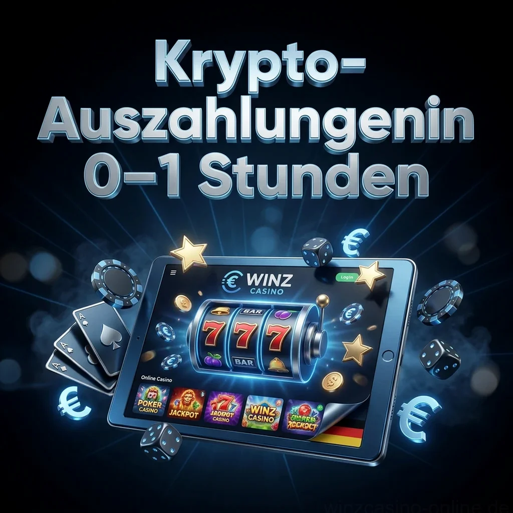 Krypto-Auszahlungenin 0–1 Stunden