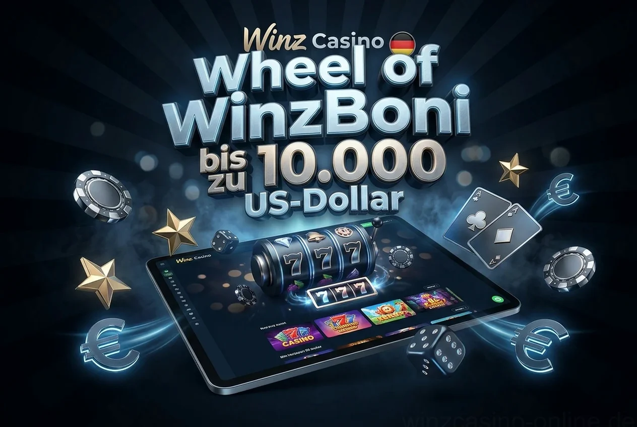 Wheel of WinzBoni bis zu 10.000 US-Dollar